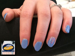 Hand & Nail Harmony Gelish kleur Up In The Blue