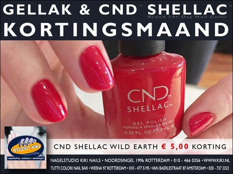 gellak & shellac kortingsmaand