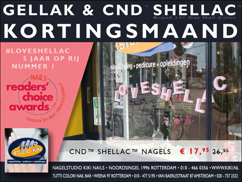 gellak & shellac kortingsmaand