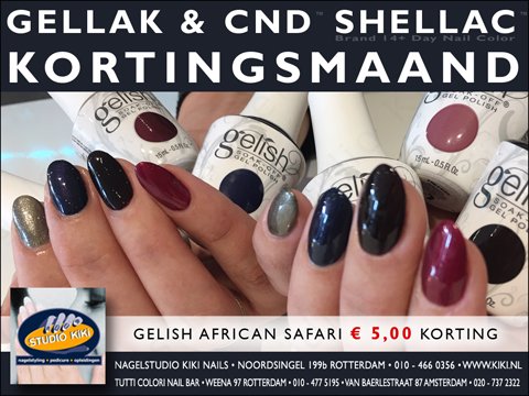 gellak & shellac kortingsmaand