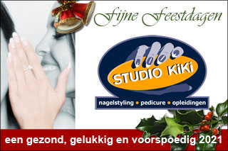 Kerstgroet van Nagelstudio KiKi Nails