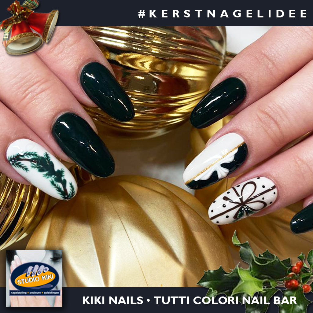 Kerstnagels • Biab + Nailart